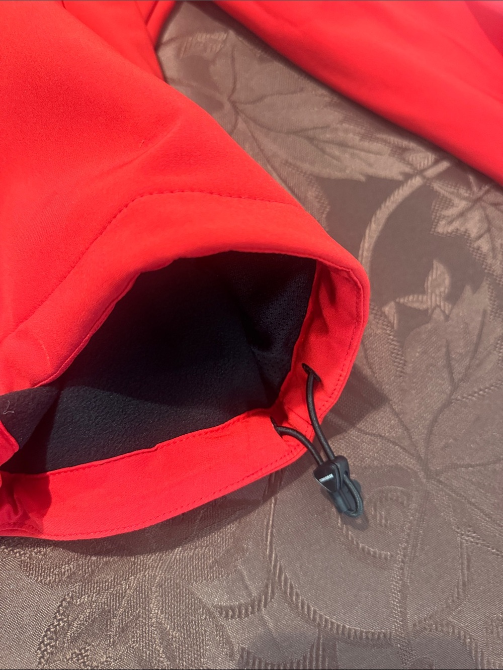 Converse Red Hooded Softshell Jacket. Mens Med - Picture 15 of 16